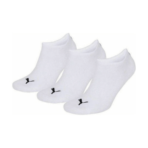 Puma Sneaker Plain 3 Pairs Unisex Socks White 701231277-300 size 39-43