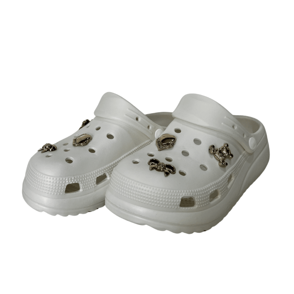 Essential Soft Eva Slippers Shoes Woman White E428-Z001 size 38