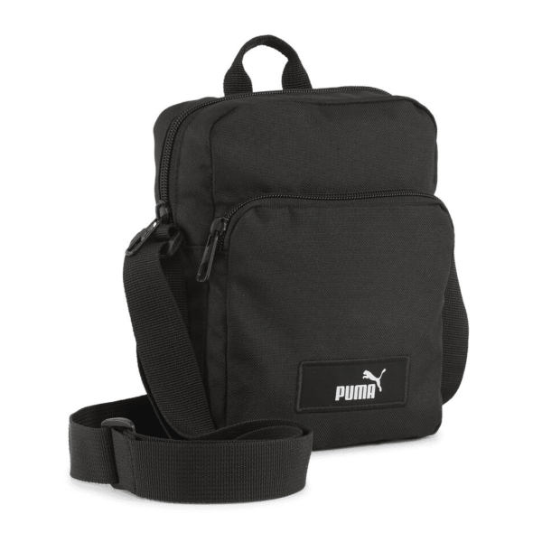 Puma Academy Portable Shoulder Crossbody Bag Black 091488-01 size ONE