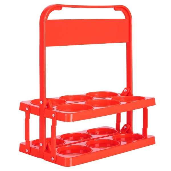 Amila 6 Bottle Carrying Case Red 41964 size ONE