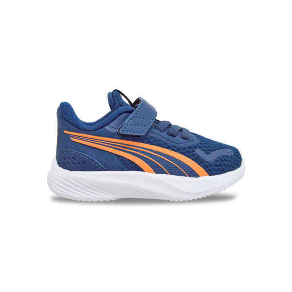 Puma Flyer 3 Ac+ Infants Boys Running Shoes Navy 401516-07 size 20