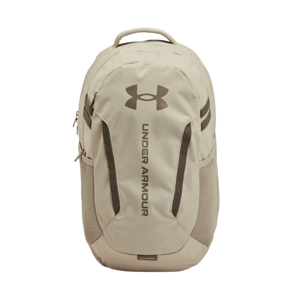 Under Armour Hustle 6.0 Backpack Unisex Beige 1384672-289 size ONE
