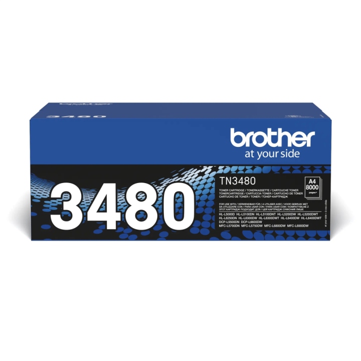 TN3480 BROTHER BLACK TONER 8000P