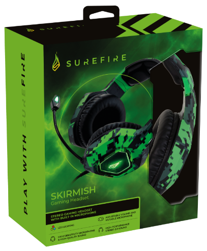 VERBATIM SKIRMISH GAMING HEADSET