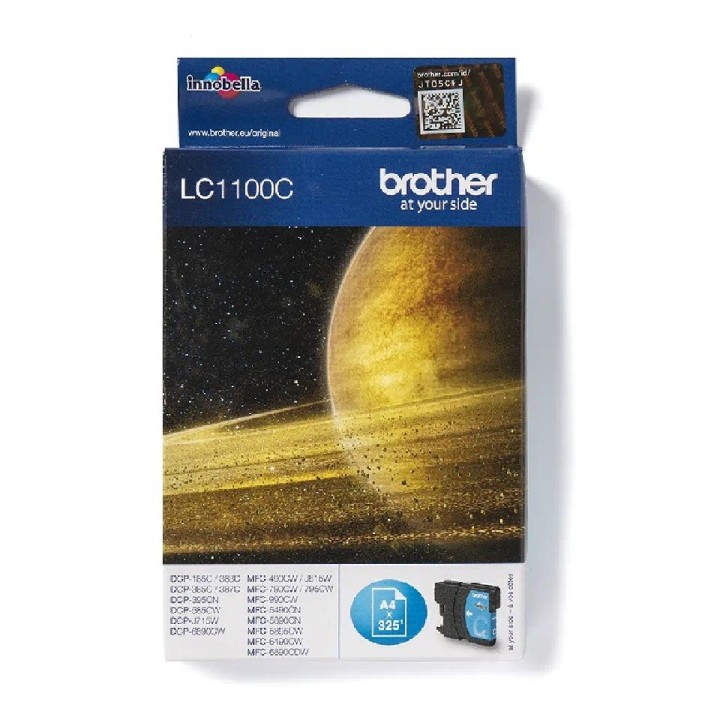 LC1100C BROTHER CYAN INK 325P DCP6690/385/395/585--DCPJ175/615