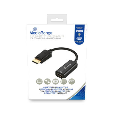 MediaRange DisplayPort™ to HDMI™ High Speed converter