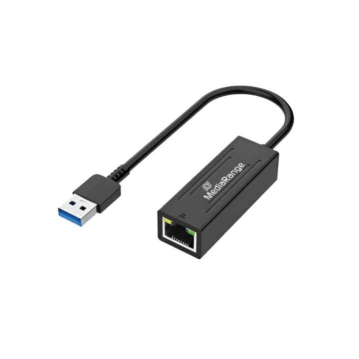 Mediarange USB Type-A to Ethernet RJ45™ Adapter