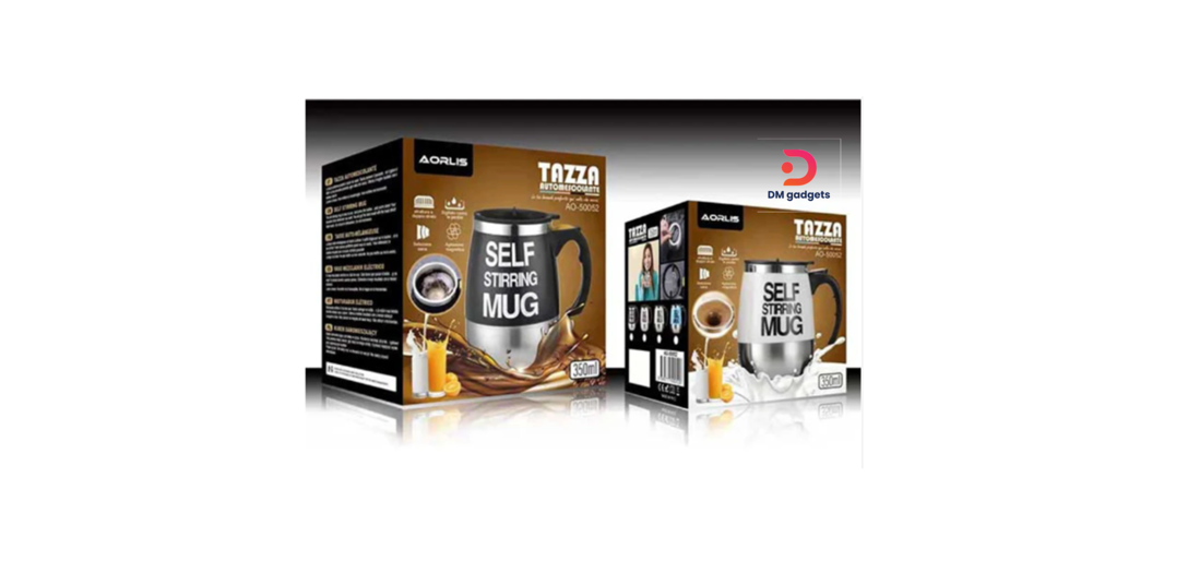 642X#AORLIS® AO-50052 Stirring Cup Auto Magnetic Mug 350ml