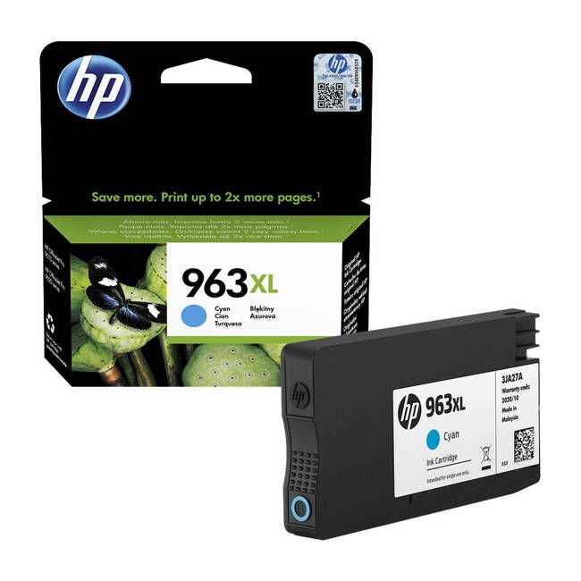 HP Original 963XL Cyan Ink Cartridge