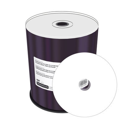 Professional Line DVD-R 4.7GB|120min 16x speed, inkjet fullsurface printable