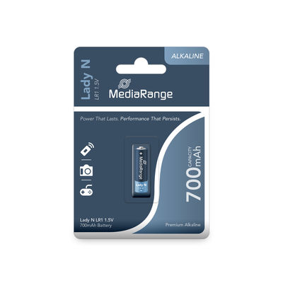 MediaRange Premium Alkaline Battery Lady N|LR1 1.5V Pack 1