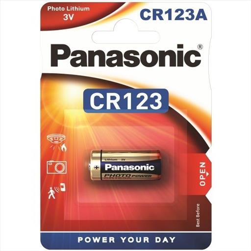 Panasonic Photo Lithium Battery CR123A
