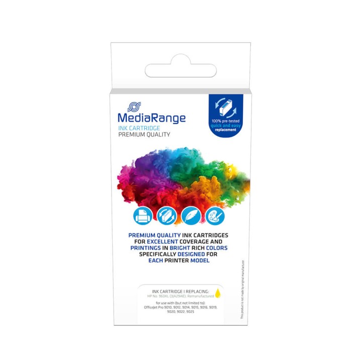 MediaRange Remanufacture 963XL yellow