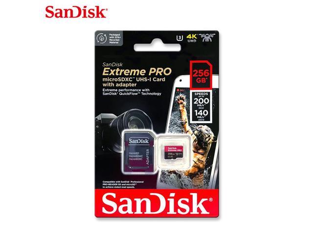 SanDisk Extreme Pro MicroSD 256GB 200MB/s