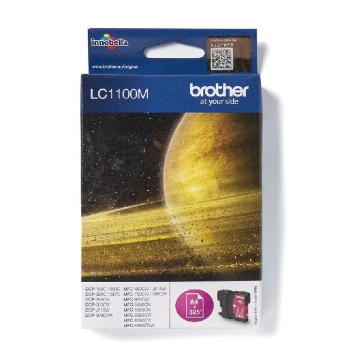 LC1100M (S) BROTHER MAGENTA INK 325P DCP6690/385/395/585--DCPJ175/615