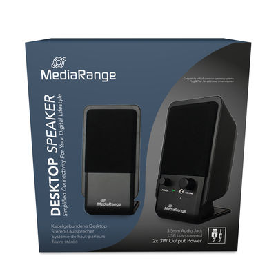 MediaRange Compact desktop speaker