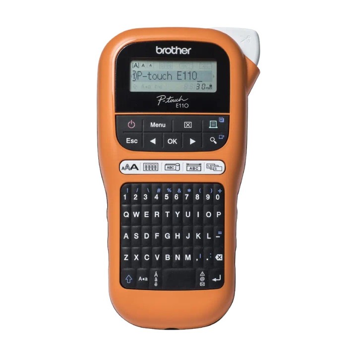 PTE110VP BROTHER Handheld Label Printer (TZe Tapes)