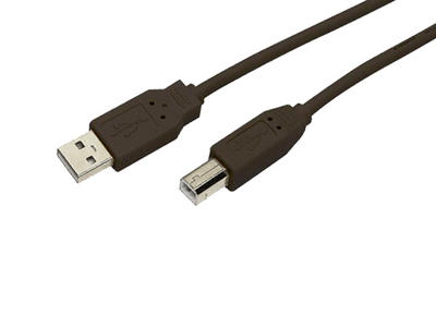 MediaRange USB 2.0 connection cable, AM/BM, 3.0m