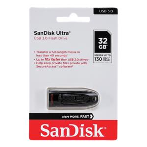 SanDisk Ultra USB 3.0 Flash Drive 32GB
