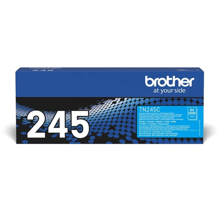 TN245C (D) BROTHER CYAN TONER 2200P (HL3140-3170-DCP9020-MFC9140-9330)