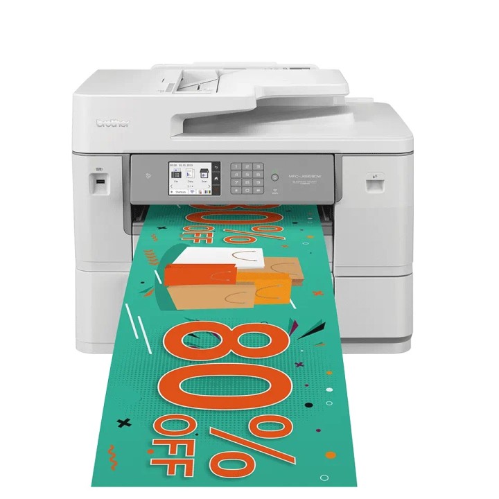 MFCJ6959DW BROTHER Colour Inkjet All-In-One Wireless & Network + ROLL PAPER
