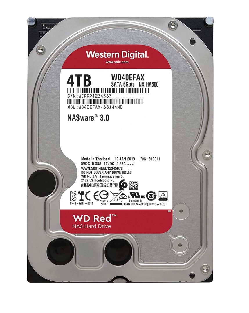 WD 4TB Red NAS Internal HDD