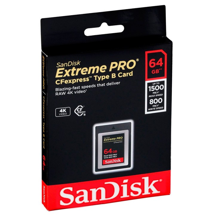 SanDisk 64GB Extreme PRO CFexpress Card Type B