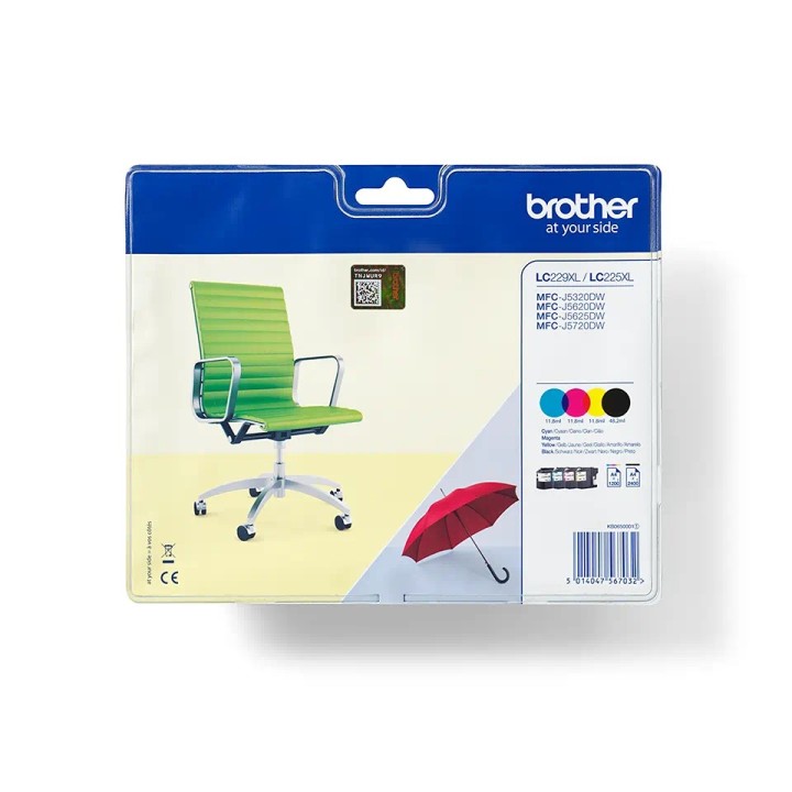 LC229XL BROTHER VALUEPACK MFCJ 5320/5620/5625/5720