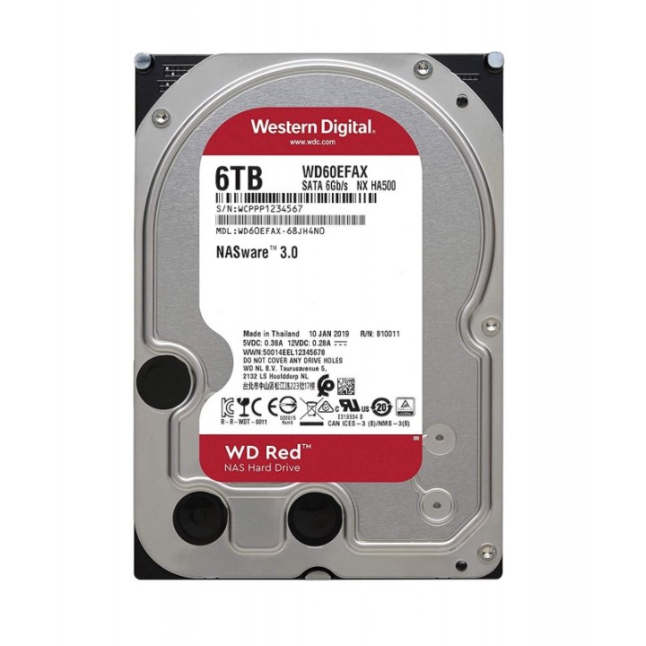 WD 6TB Red NAS Internal HDD