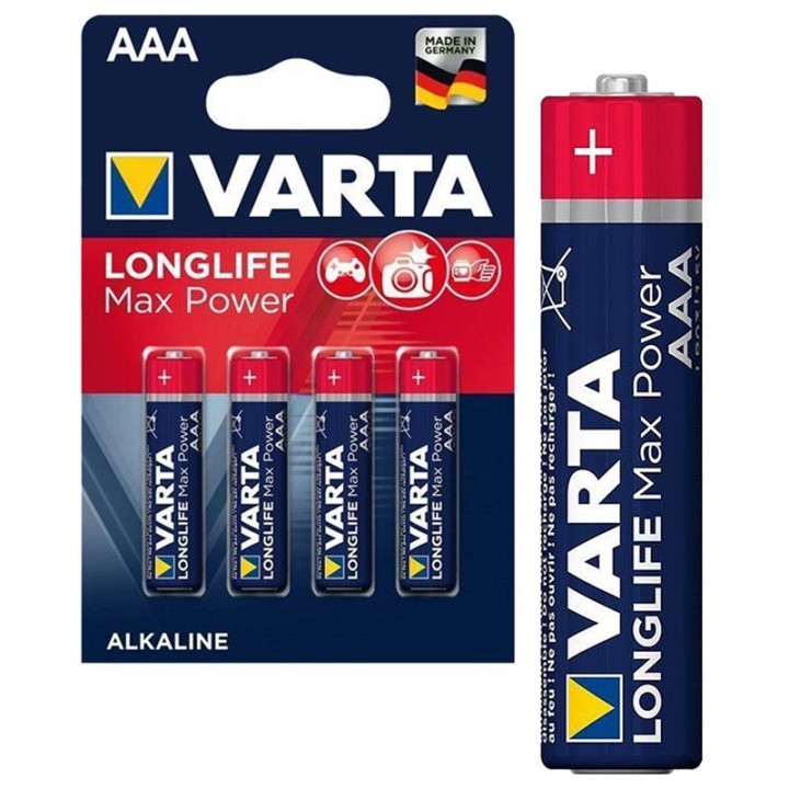 Varta Max Power AAA Battery 4 Pack