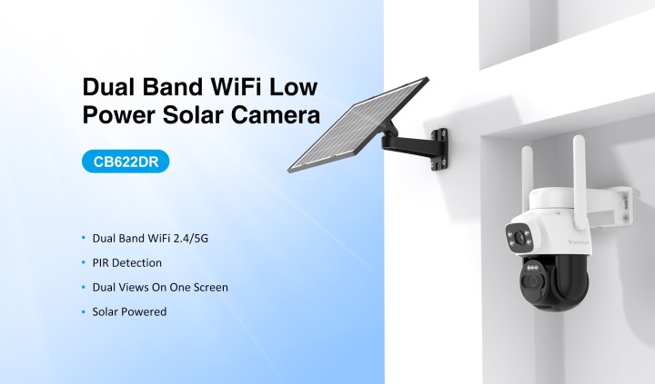 Vstarcam 2 lens WIFI Solar Camera