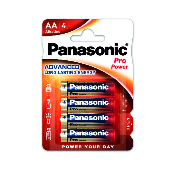 Panasonic Pro Power AA Batteries 4Pack