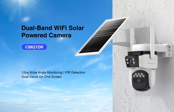 Vstarcam dual-band WIFI solar Camera