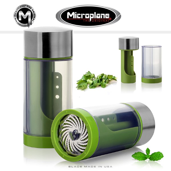 MICROPLANE HERB MILL 2 IN 1 S/S