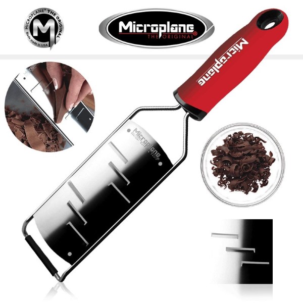 MICROPLANE Large Shaver Red