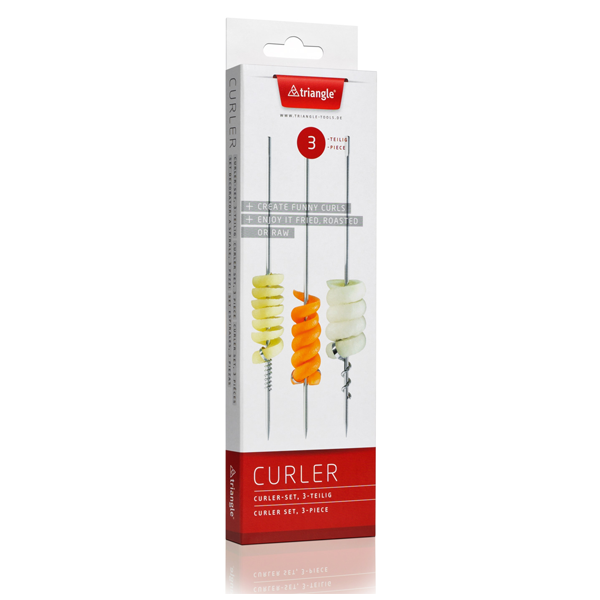 Curler set, 3-piece