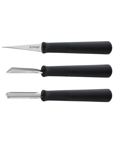Carving tools set "Basic", 3-piece