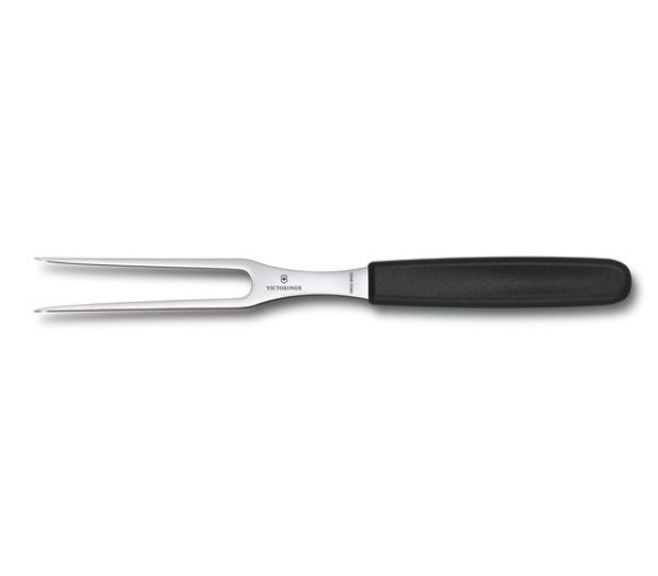 Swiss Classic, carving fork, 15cm, black, blister
