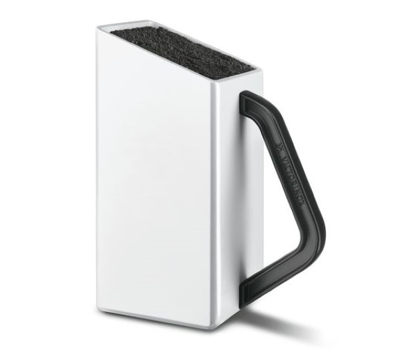 Swiss Classic, cutlery block small, white, empty