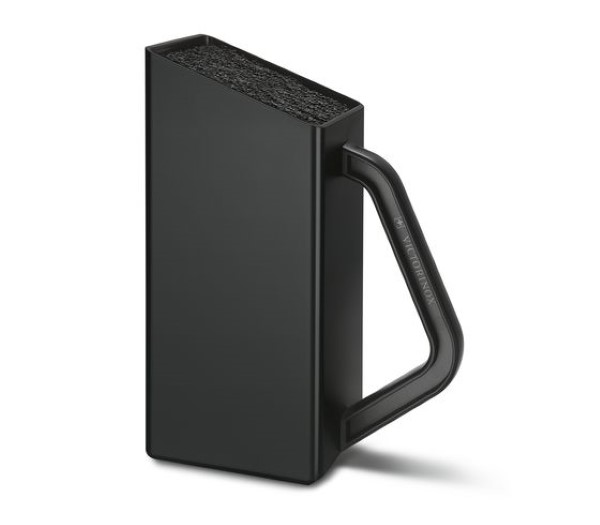 Swiss Classic, cutlery block, black, empty