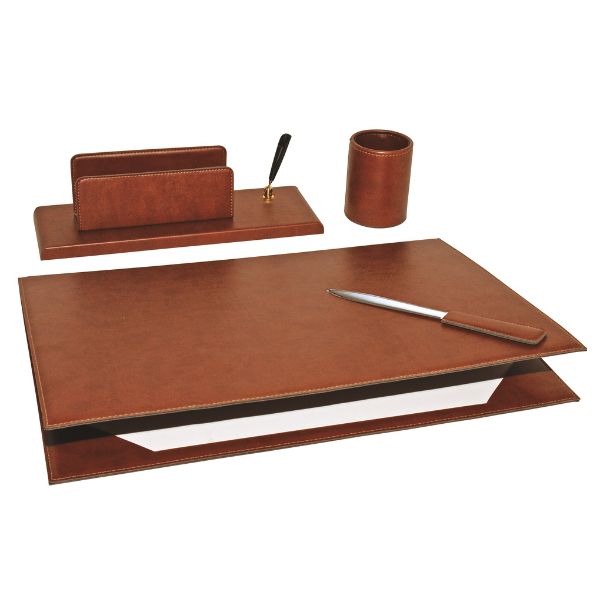 Desk Set Teolo Middlebrown 4 pcs