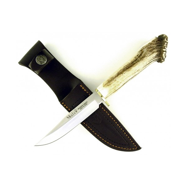 MUELA 120mm blade, crown stag handle