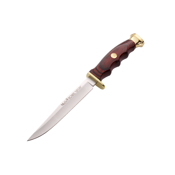 MUELA 140mm blade brass and  wood hundles