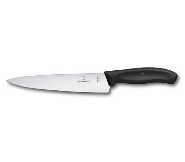 SwissClassic, carving knife, normal, 19cm, black, Blister