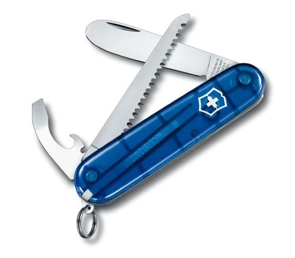 My First Victorinox, 84 mm, blue transparent