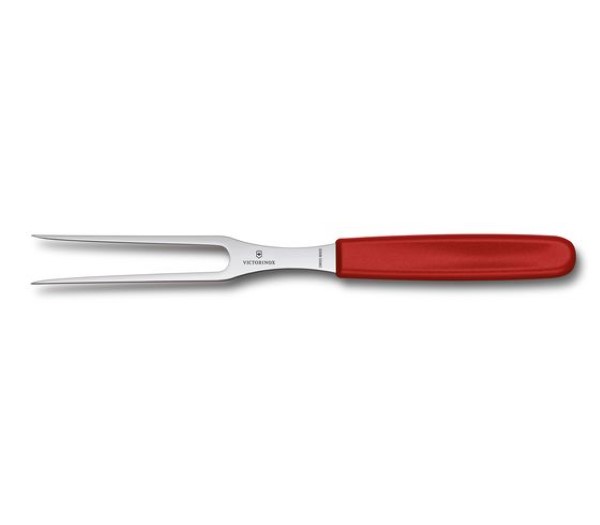 Swiss Classic Carving Fork, 15cm, red, blister