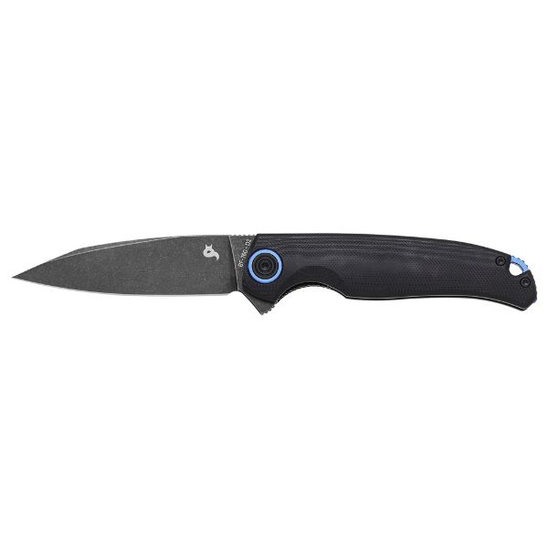 Black Fox Argus Folding Knife Black Handle