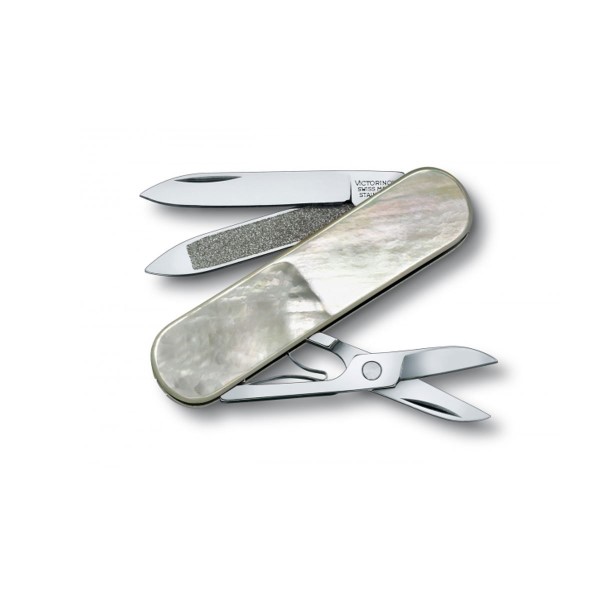 Swiss Army Knife Real Mother-Of-Pearl 58mm