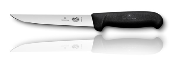 Fibrox, boning knife, 12cm, straight, black