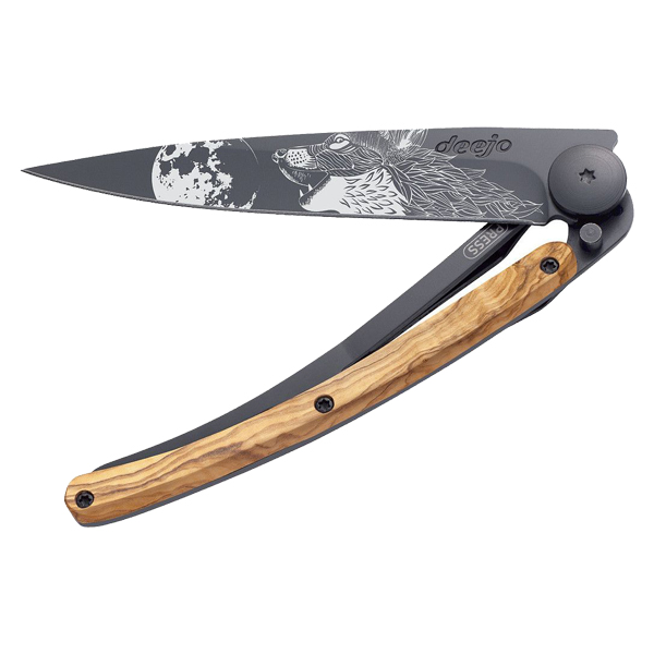 Deejo 37g, Olive wood / Howling